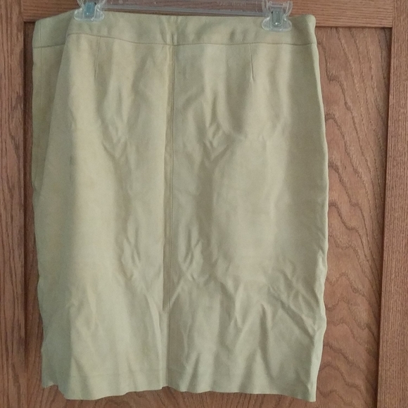 Ralph Lauren suede leather skirt size 12 NWT - Picture 3 of 8